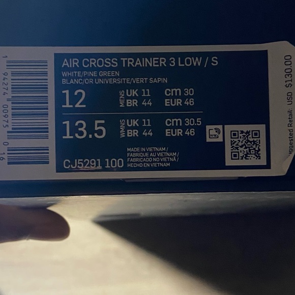 MENS NIKE SUPREME TRAINER 3 LOW - Picture 3 of 5